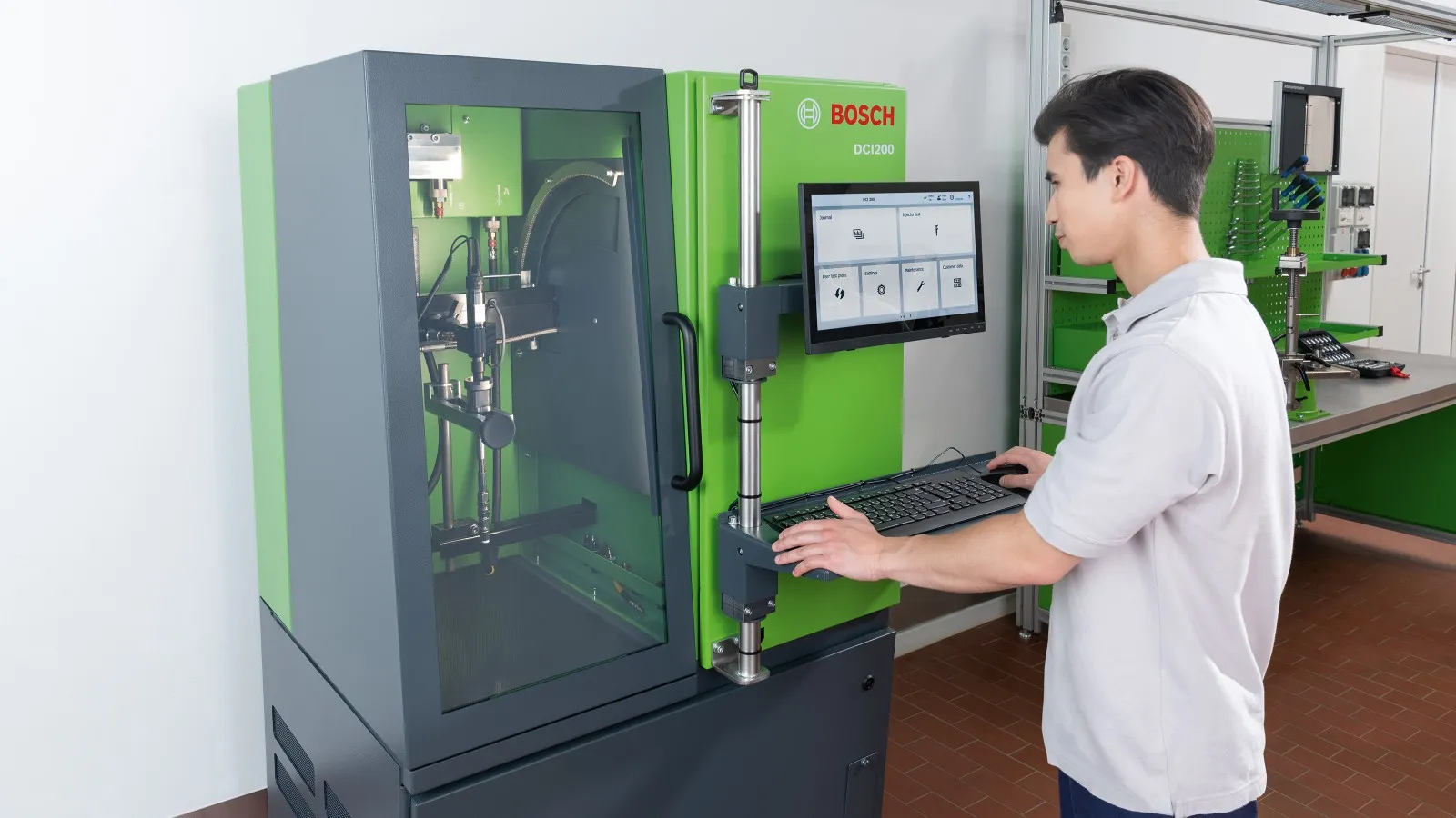 Bosch DCI 200 Common Rail Enjektör Test Tezgahı